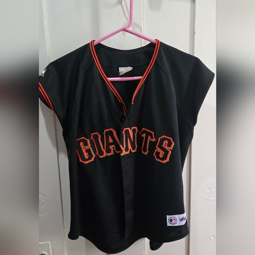 Black Giants Baseball Jersey